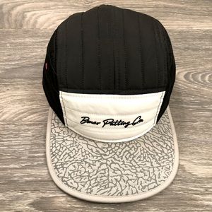 SALE 🔥🔥 Bomar Putting Co. Black and Gray Quilted Hat